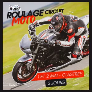 Roulage moto Vendredi 1 + Samedi 2 Mai à Clastres 2026